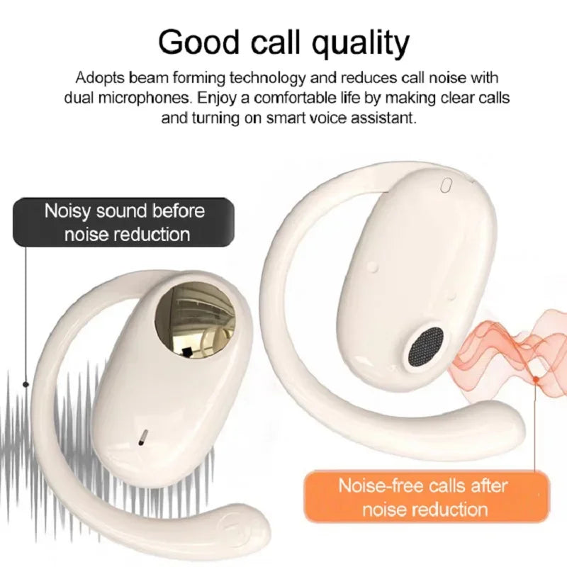 SW-0511 Wireless Bluetooth Earphones Earbuds Touch Light Air Conduction High quality Fitness Driving office Headset With Mic