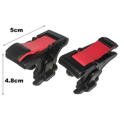 1 Pair D9 Plastic Mobile Phone Holder Gaming Triggers Game Controllers Gamepad for PUBG mobile