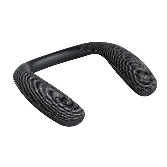 rockmia EBS-908 Wireless Bluetooth Speaker Portable Neck Wearable Surround Altavoz with Microphone Bass Neckband Speakers