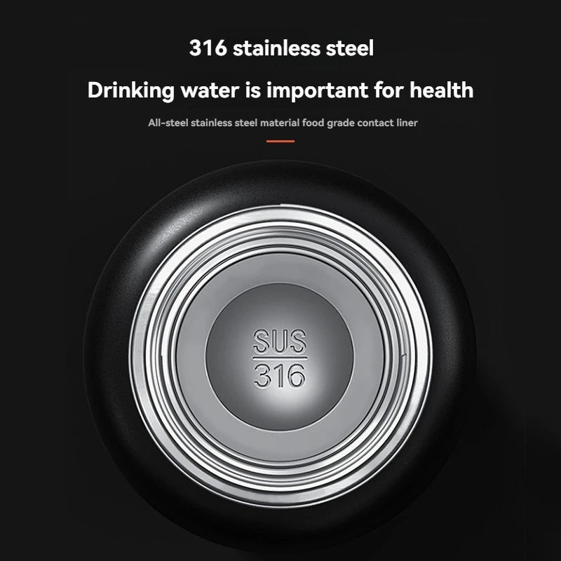 2L Thermos Insulated Water Bottle Hot Water Bottle Vacuum Flask Smart coffee drinkware cup Stainless Steel Double Wall Kettles