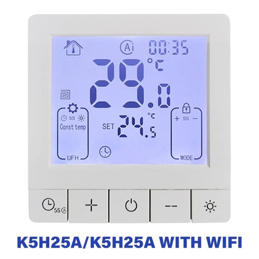 25A Programmable Room Thermostat Remote Control Intelligent Thermostat 601C