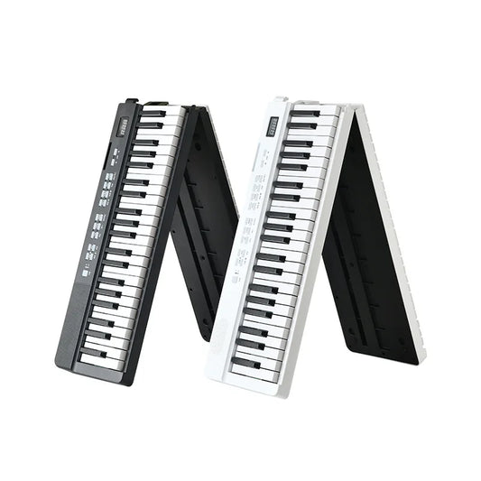 Foldable Musical Piano with Digital Organ Controller, 88 Keys, Electronic Music Synthesizer, Professional Keyboard