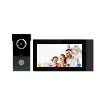 Tuya 7-Inch 1080p Camera Ring Intercom With Night Vision Video Doorbell Support Remote Unlock Intercom System Home