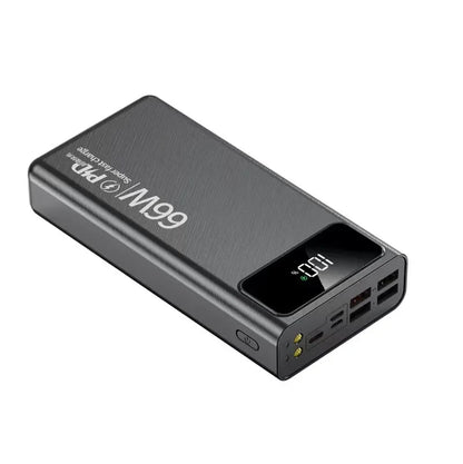 80000mAh Large-capacity Charging Treasure  60000 Digital Display 5w Fast Charging Outdoor 100000 Mobile Power Gift Wholesal