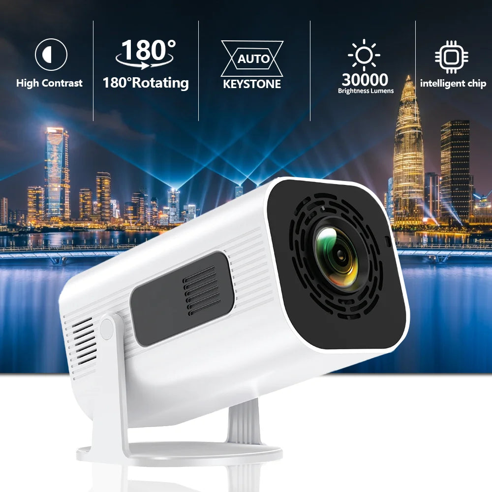 HP330 portable new home 4K projector, immersive home theater, suitable for home/outdoor/office