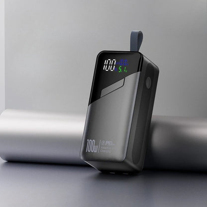 100W Power Bank 20000mAh External Battery Capacity Fast Charging Portable Charger Powerbank for Laptop IPhone Samsung