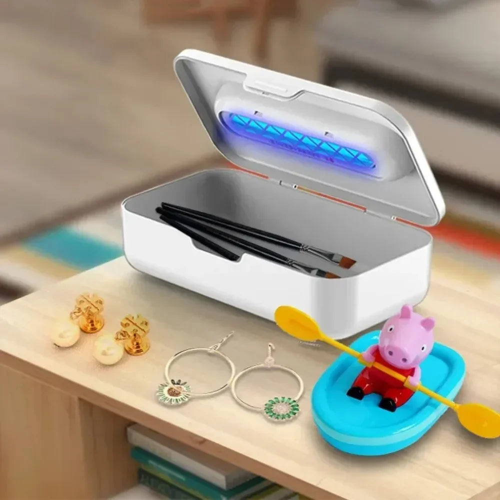 Portable Version Multifunctional UV Sterilizer Box for Underwear Cell Multifunctional Disinfection Case UVC Light Sanitizer Wand
