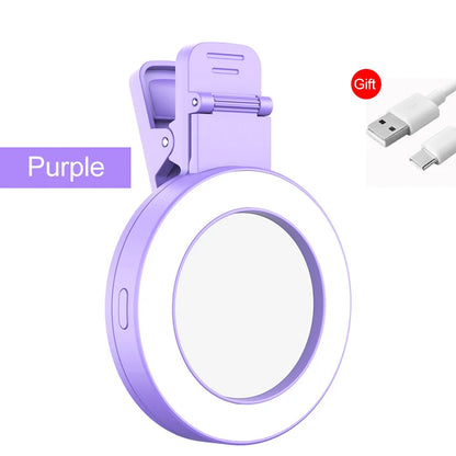 selfie fill light Mobile led light led fill light for professional photography  camera light led light mobile selfie ring lights