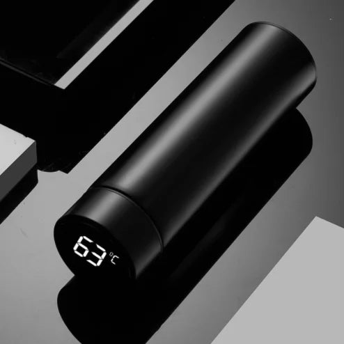 Free Custom Intelligent Digital Thermos Water Cup Touch Display Temperature Stainless Steel Creative Thermoses Coffee Mug Gifts