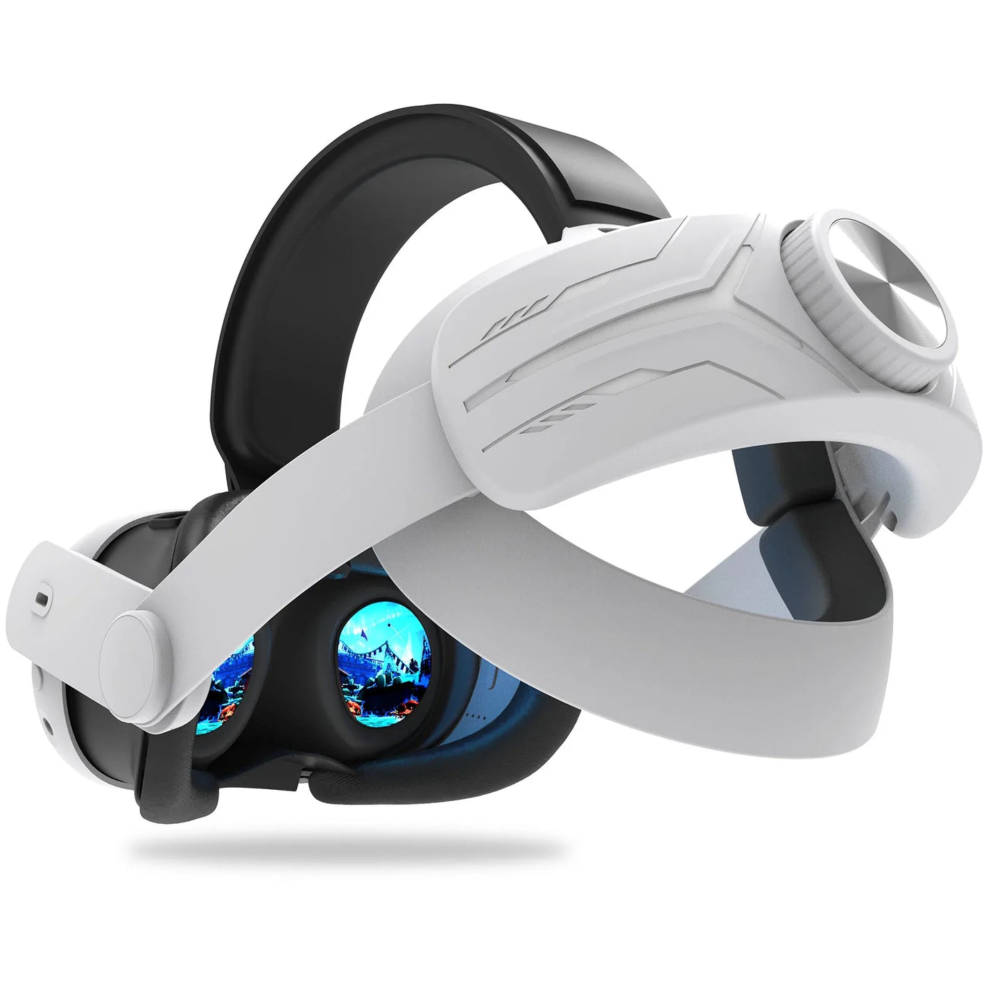 Head Strap Compatible with Meta Quest 3/3s, Adjustable Elite Headstrap Design for Meta Quest 3/3s VR Accessories,