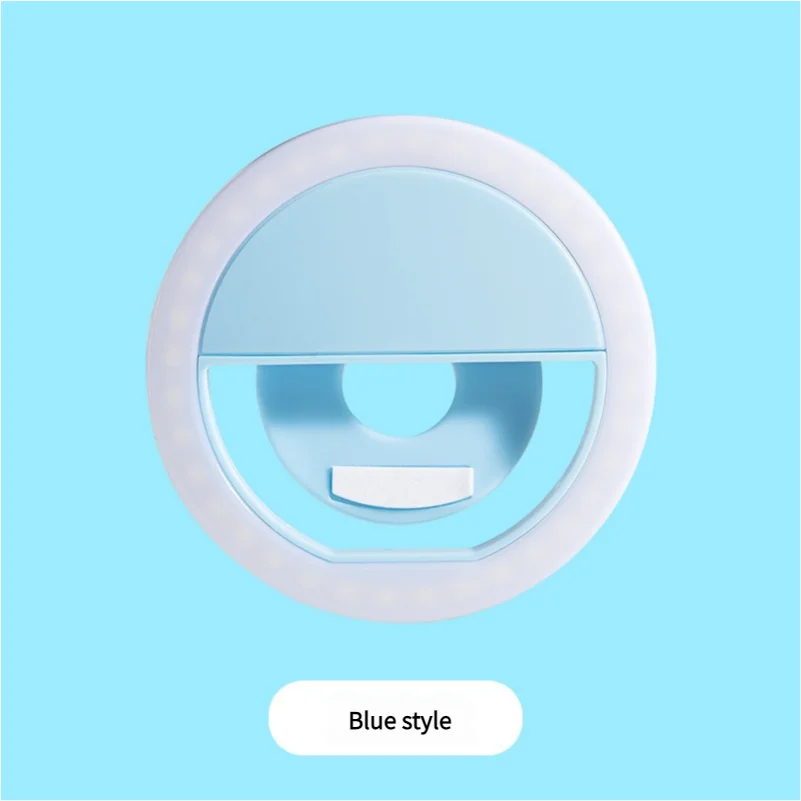 Multifunctional Adjustable Brightness Portable Selfie Lamp Computer Mobile Phone Live Broadcast Vlog Fill Light Video Light