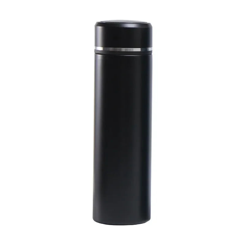 500ml Stainless Steel Insulated Thermos Bottle 316 Intelligent Water Cup High-end Tea Cup Business Gift One Cup with Double Lids