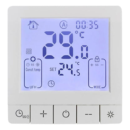 25A Programmable Room Thermostat Remote Control Intelligent Thermostat 601C