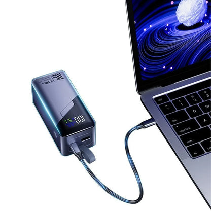 100W Power Bank 20000mAh External Battery Capacity Fast Charging Portable Charger Powerbank for Laptop IPhone Samsung
