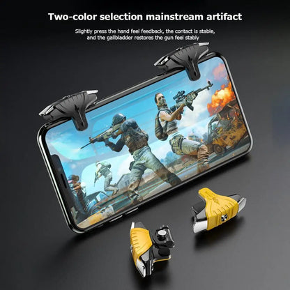 Electronic Machine Game Parts F01 1 Pair Plastic PUBG Mobile Trigger Phone Gamepad Controller Gaming Shooter