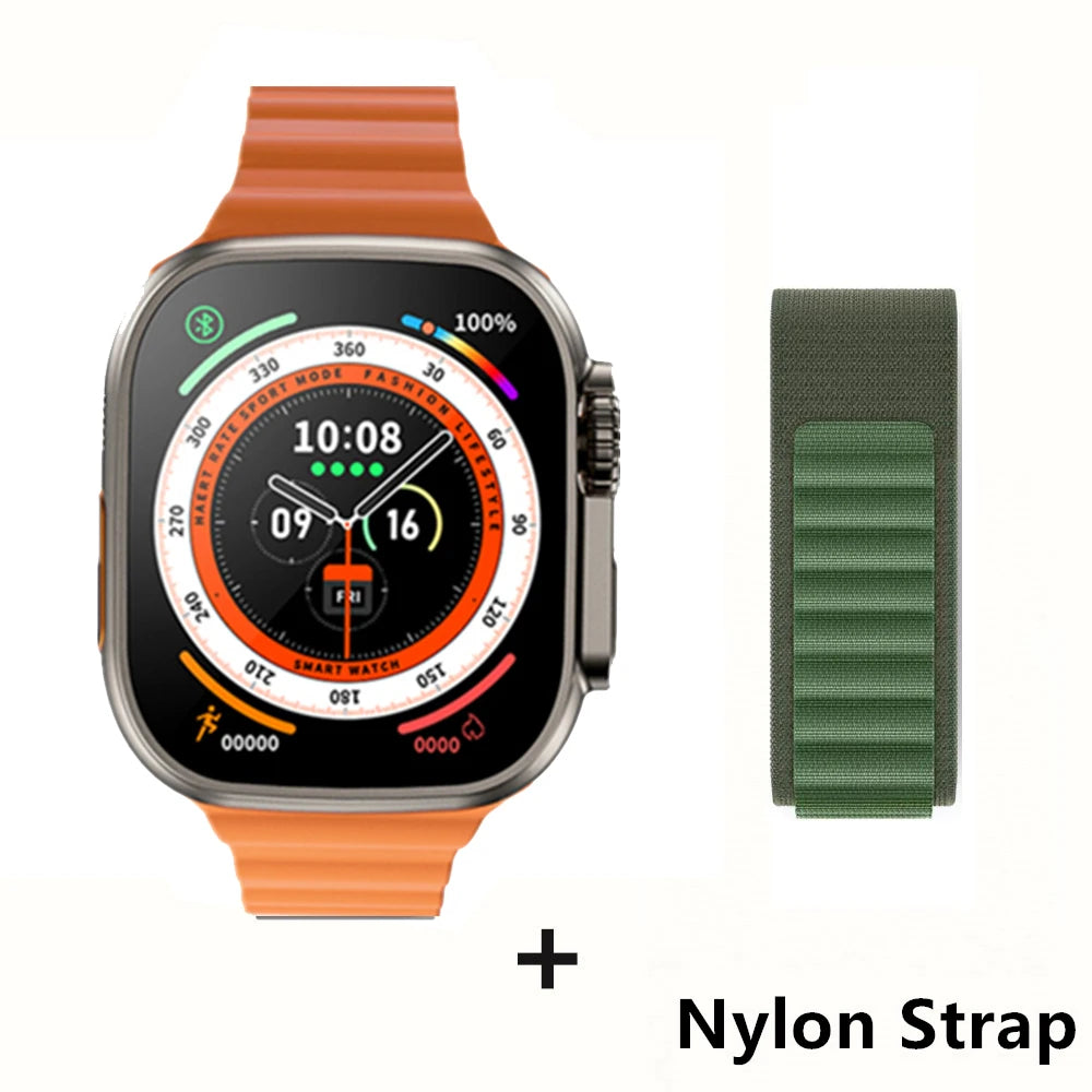 For Apple Smart Watch 10 ultra x 3 Pro MAX Gen2 49mm Amoled Screen Smartwatch Refresh Rate Wireless Charging Men Women For Sport