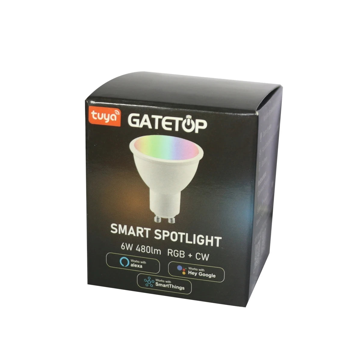 2pcs Smart Control Lamp A60 GU10 6W 9W RGBCW WI-FI Led lights Alexa Smart bulb compatible with Google Assistant Smart home Decor