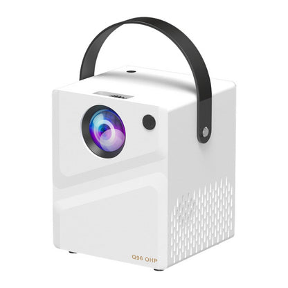 Projector Q96 OHP Android 4K 1280*720P 4G 5G Dual Wifi 230ANSI BT5.0 Cinema Outdoor Portable Projetor