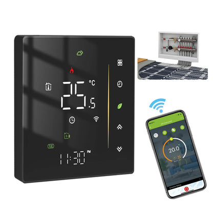 Smart Tuya WiFi Underfloor Heating Intelligent Thermostat Switch Intelligent Remote Control Water Heating Thermostat
