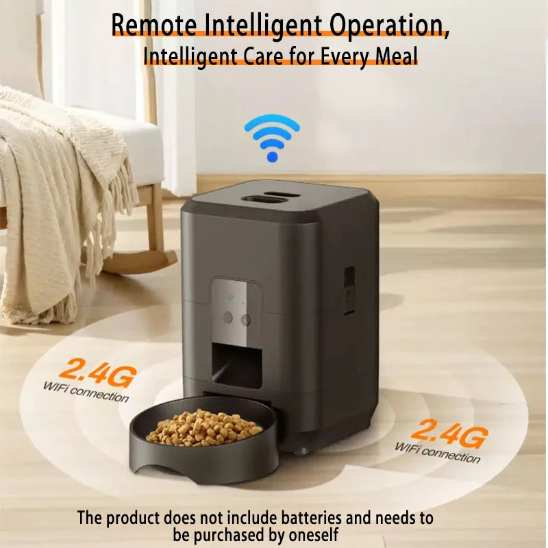 2L Smart Pet Feeder Automatic Cat Food Dispenser Cat Dog Bowl Automatic Cat Feeder Dog Slow Food Machine With Timed Quantitative