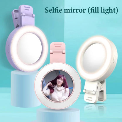 selfie fill light Mobile led light led fill light for professional photography  camera light led light mobile selfie ring lights