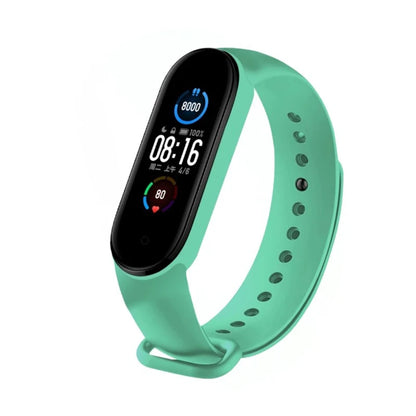 M6 Smartwatch Heart Rate Blood Pressure Monitoring Smart Watch Men Women Fitness Tracker Watch Waterproof Sports Watches Band