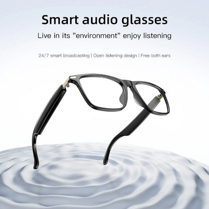 Smart Glasses with AI Translator Audio Glasses Hands-Free Music & Calls Outdoor Sports Headphones Waterproof for Men Women