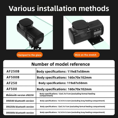Jebao Fish Tank Aquarium Feeder Ornamental Fish Intelligent Large Capacity Timed Feeding Device