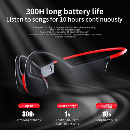 IPX8 Waterproof Bone Conduction Headphones X7 Bluetooth 32GB MP3 Swim Sports Wireless Earphone With Mic HIFI Bass Music Stereo