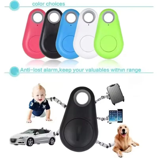 Mini Fashion Smart Dog Pet Bluetooth-Compatible 4.0 GPS Tracker Anti-lost Alarm Tag Wireless Child Bag Wallet Key Finder Locator