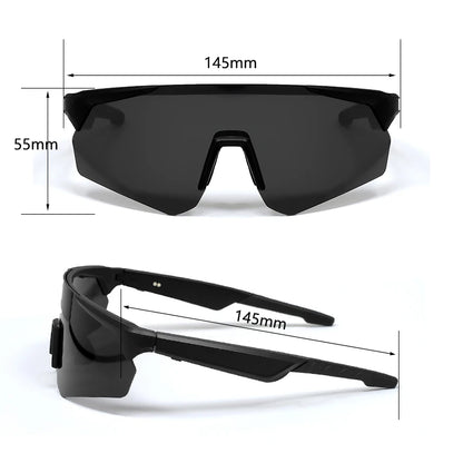 Cycling Glasses Bike Sunglasses With AI Smart Voice Assistant Wireless BT 5.4 Eyewear Goggles Women Men MTB Road Bicycle Glasses
