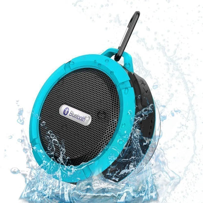 C6 Portable Wireless Bluetooth Speaker Waterproof Suction Cup Outdoor Sport Sound Box Mini Subwoofer Audio TF Mobile Loudspeaker