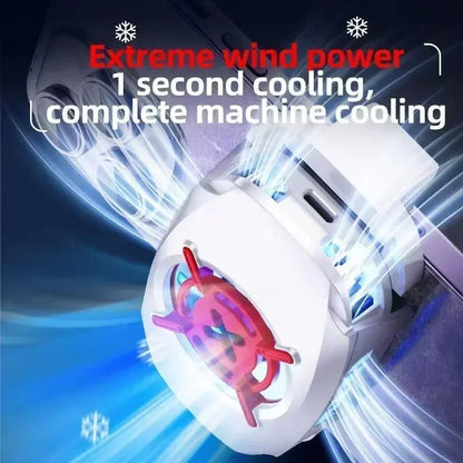 A01 Mobile Phone Back-clip Semiconductor Cooling Fan Radiator for IOS Android PUBG Cooler Live Cool Heat Sink Game Accessories