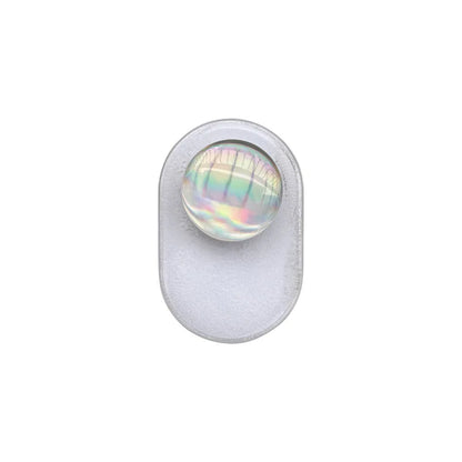 Luxury Glitter Laser Ball Quicksand Liquid Snowflake Magnetic Phone Grip Holder For Magsafe Socket Case Cover Bracket Stand