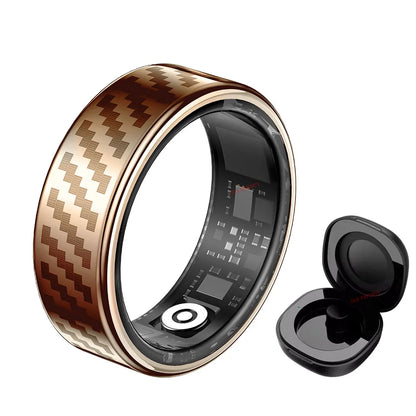 For Xiaomi Smart Ring Call Alert Heart Rate Blood Oxygen Monitoring Pedometer Calorie Multifunctional Fitness Smart Finger Ring