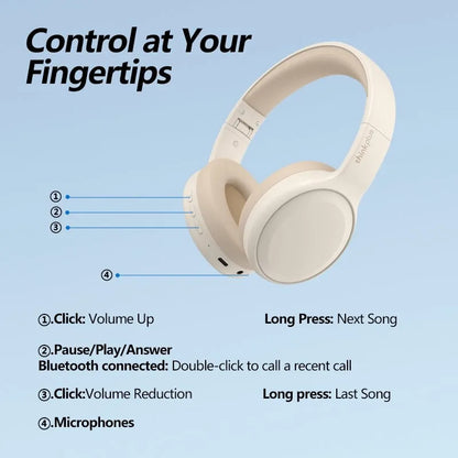 Choice Lenovo TH30 Wireless Headphones Bluetooth 5.3 Earphones Foldable Game Headset Sport Headphone with Mic Music Earbuds