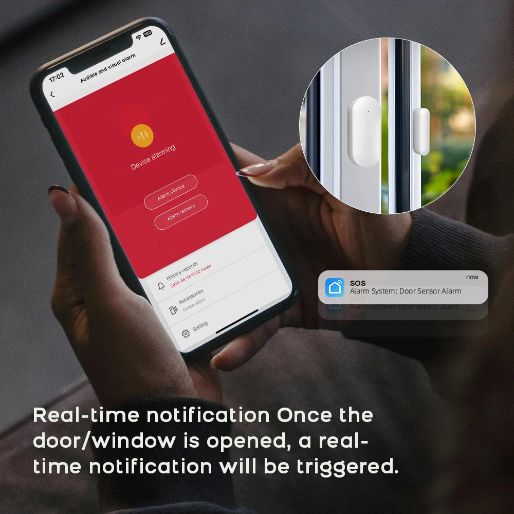 Wireless Home Alarm System Phone 4G Wifi Residential alarm Tuya Smart Home Child Safety protection Anti-theft Camera automation