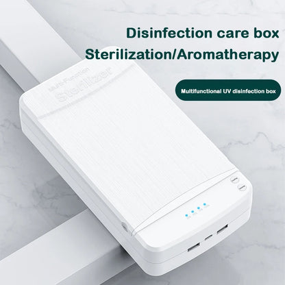 Baby Bottle Toothbrush Towel Nail Clipper Clothes Mobile Phone Multifunction Portable Ultraviolet Disinfection Sterilization box