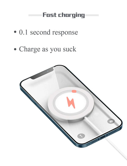 Magnetic Chargers Type C Fast Wireless Charger Pad Stand for Magsafe IPhone 16 15 14 13 12 Pro Max PD Phone Charging Dock