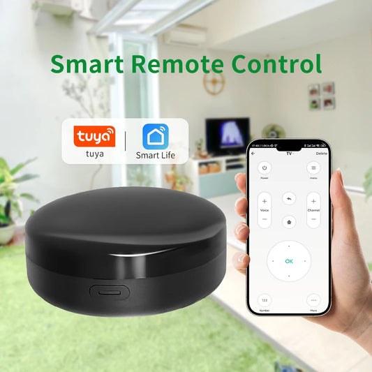 WiFi Universal Infrared Controller Smart Home Tuya APP IR Remote Control for Air Conditioner TV Support Alexa Google Home