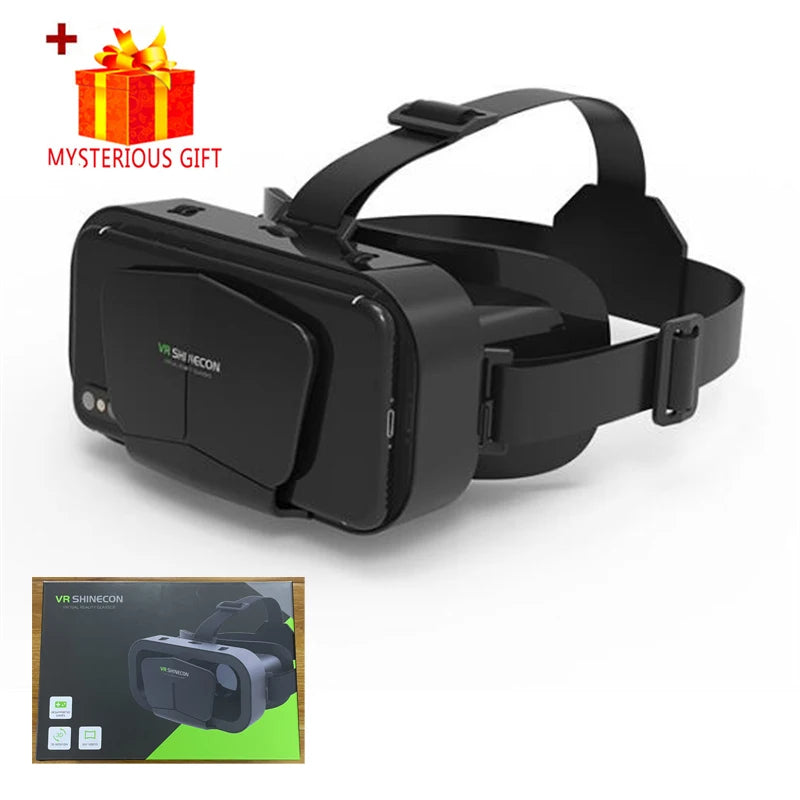 VR Glasses 3D Virtual Reality Headset Devices Helmet Lenses Goggles Smart For Smartphones Phone Cell Controller Mobile Game Viar