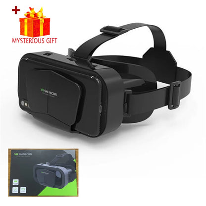 VR Glasses 3D Virtual Reality Headset Devices Helmet Lenses Goggles Smart For Smartphones Phone Cell Controller Mobile Game Viar
