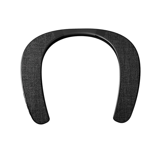 Rockmia EBS-905 6w Wearable Neckband Speaker Bluetooth 5.0  Hands-free Ear-Free for TV Game Play  Home Outdoor Use TF  Card