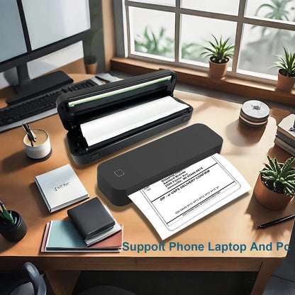 Marklife Bluetooth Thermal HD Printer M08F D210 Portable Inkless Wireless A4 Printer Maker Compatible with Smartphone & PC