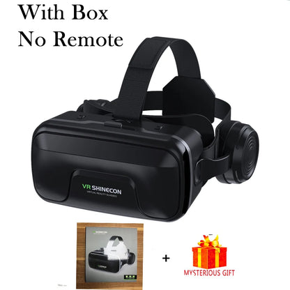 VR Glasses 3D Virtual Reality Headset Devices Helmet Lenses Goggles Smart For Smartphones Phone Cell Controller Mobile Game Viar
