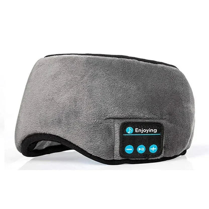 Bluetooth Wireless Headphones Sleeping Eye Mask Earphones Smart Music Sleep Headband Soft Elastic Eye Cover Headset Yoga Travel