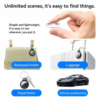 GPs For App Phone Airtage Bluetooth Tag Find My app Anti-lose Tracker SoundLocate Message Reminder Alarm Key Finder Pet GPS Loct