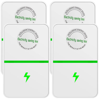 2/4Pcs Power Saver Portable Electricity US Energy Saver Smart Saving Box Safe Household Plug 90V-250V for Office Kitchen Accesso