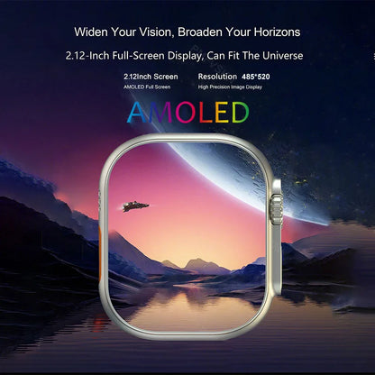 For Apple Smart Watch 10 ultra x 3 Pro MAX Gen2 49mm Amoled Screen Smartwatch Refresh Rate Wireless Charging Men Women For Sport