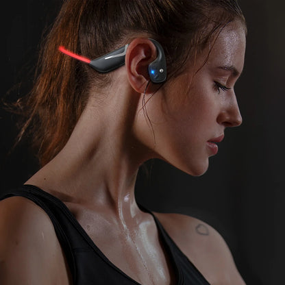 PARAMITA Dv68 Pro New Night Running glow-in-the-dark Sports Headphones Waterproof bone conduction headphones suitable for outdoo